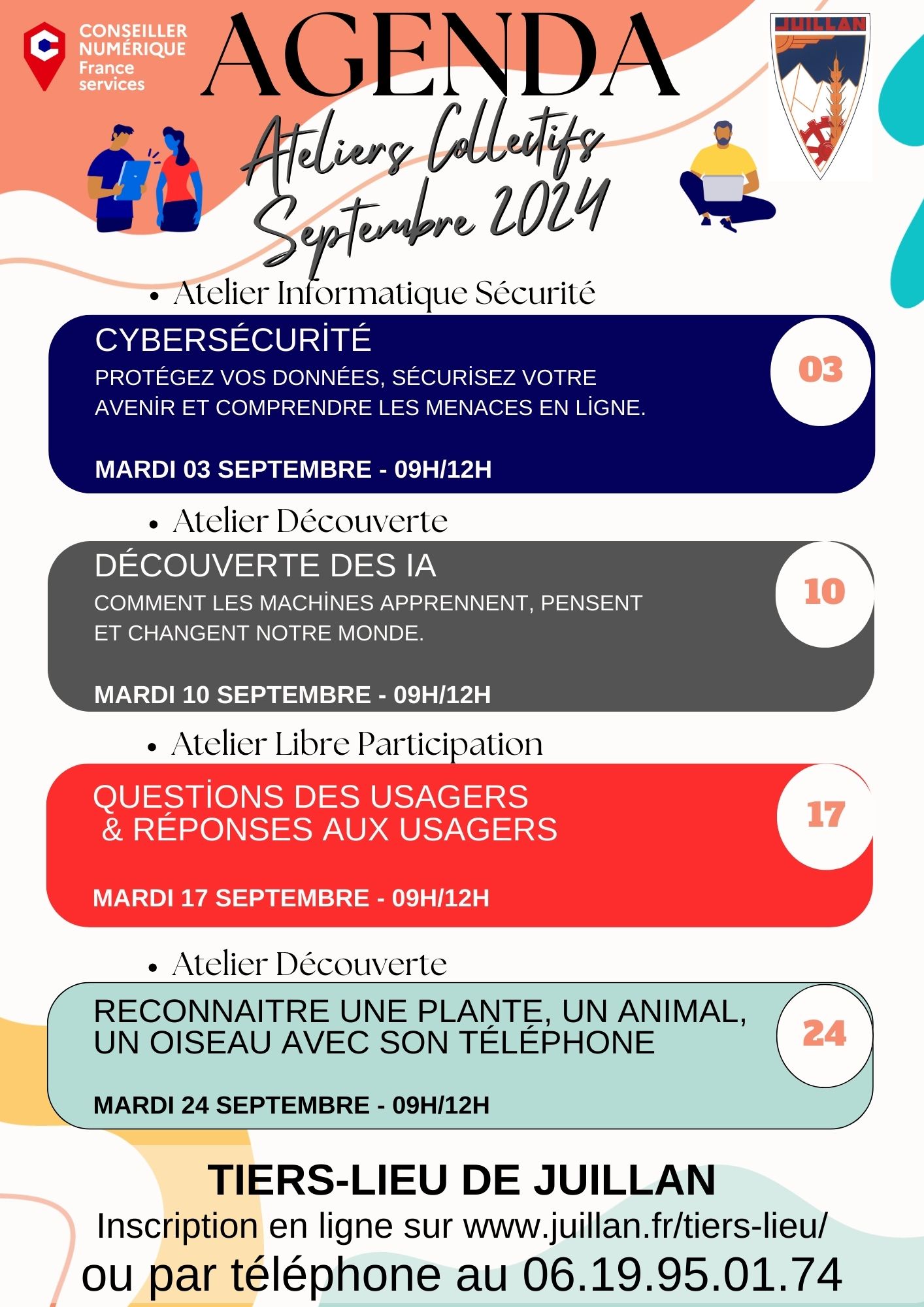 Ateliers Numériques Septembre 2024