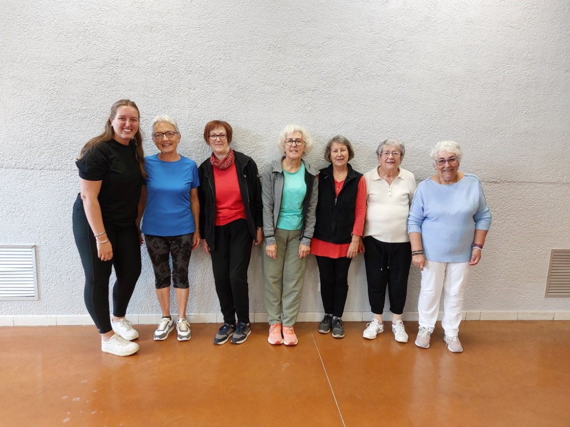 Juillan - Ville des Hautes-Pyrénées - Ateliers gym et marche : une première semaine de « siel bleu »