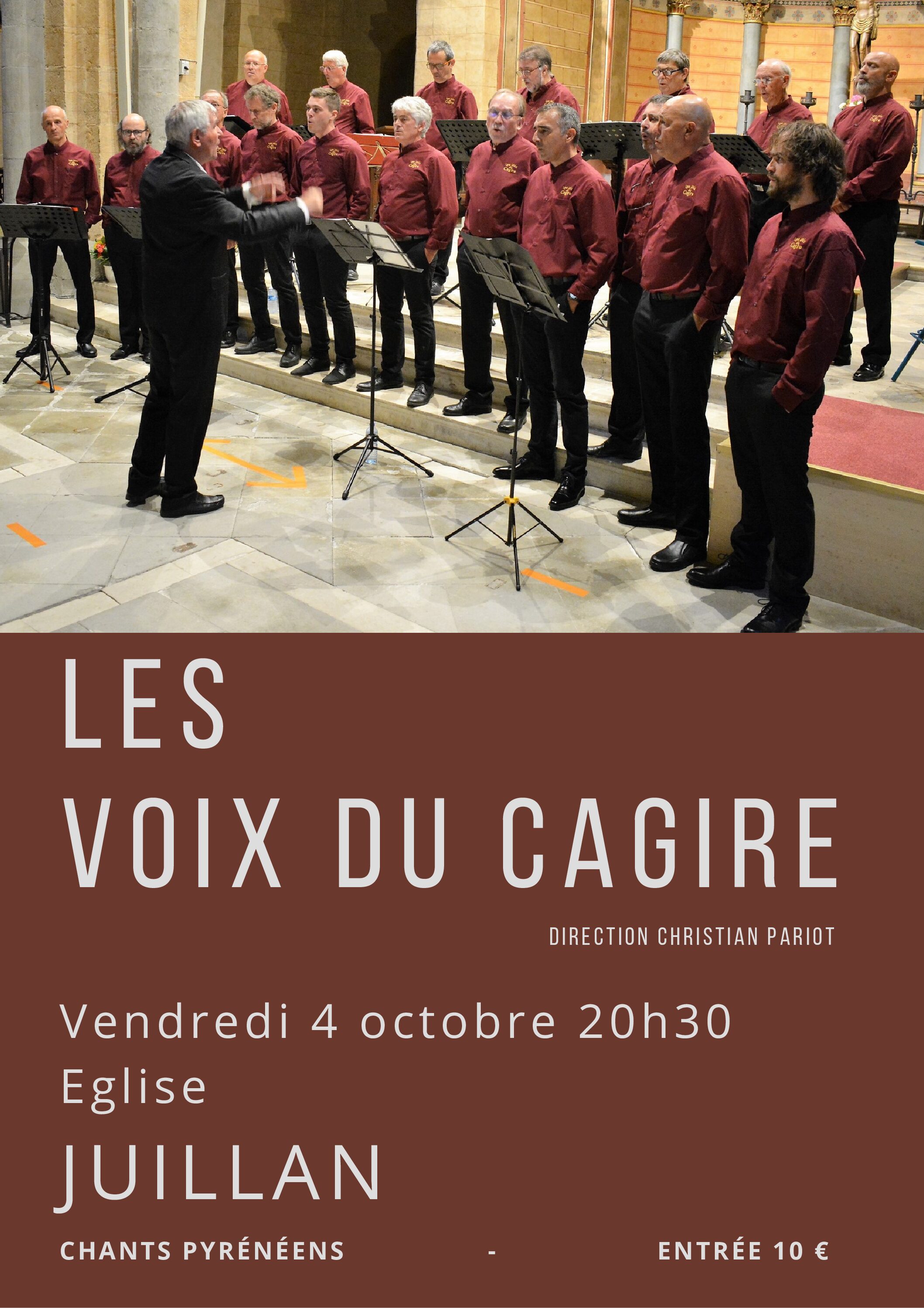 Juillan - Ville des Hautes-Pyrénées - Les voix du Cagire – Vendredi 04 octobre