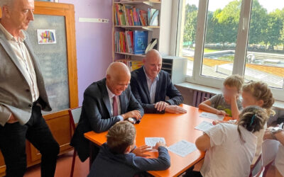 Visite du recteur de l’académie de Toulouse à l’école de Juillan